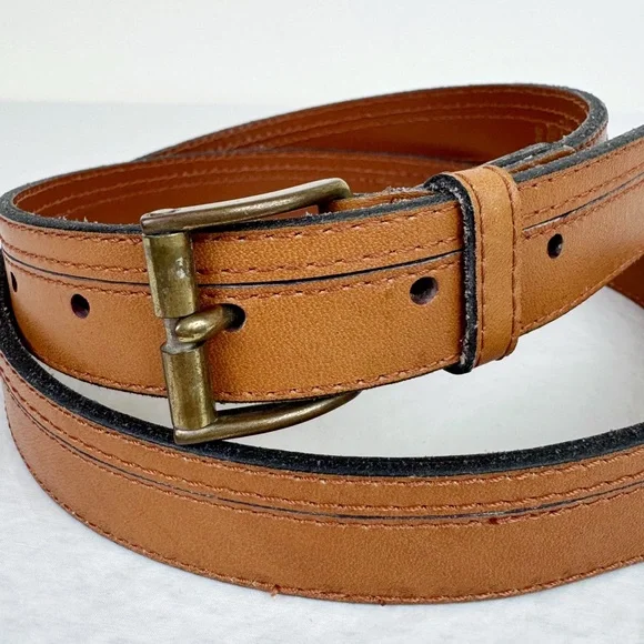 Levi's Vintage Tan Brown Leather Belt